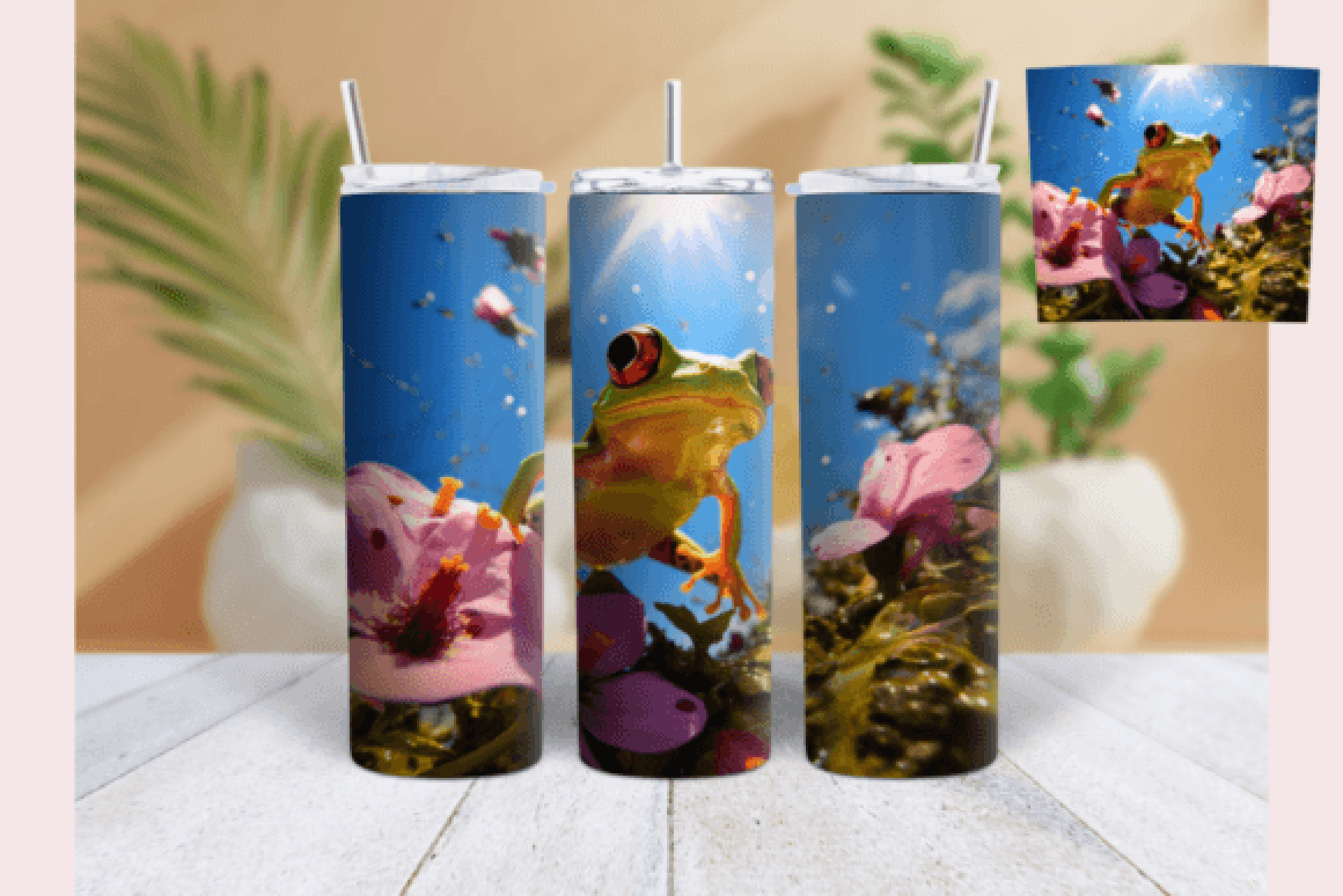 Frog Tumbler Wrap Bundle - CraftNest - Digital Crafting and Art