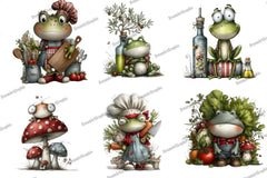Frog Cutting Board Clipart Bundle - CraftNest - Digital Crafting and Art