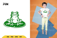 Frog SVG Bundle - CraftNest - Digital Crafting and Art