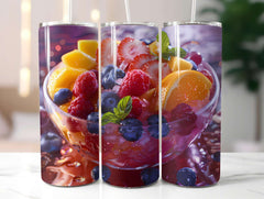 Fruit Salad 1 Tumbler Wrap - CraftNest - Digital Crafting and Art