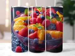 Fruit Salad 5 Tumbler Wrap - CraftNest - Digital Crafting and Art