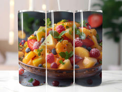 Fruit Salad 4 Tumbler Wrap - CraftNest - Digital Crafting and Art