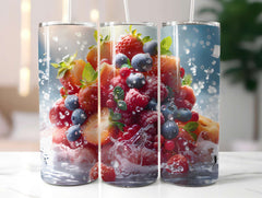 Fruit Salad 1 Tumbler Wrap - CraftNest - Digital Crafting and Art