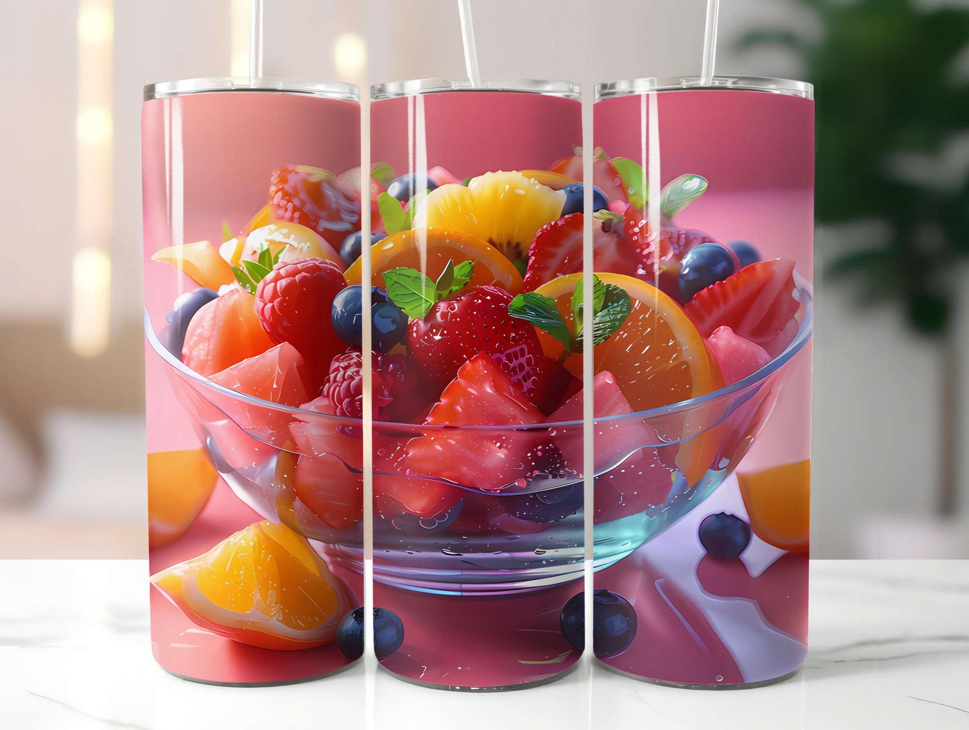 Fruit Salad 1 Tumbler Wrap - CraftNest - Digital Crafting and Art