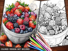 Fruit Salad Coloring Books - CraftNest - Digital Crafting and Art