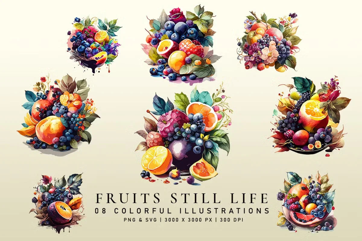 Fruits Still Life