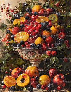 Fruit Salad Junk Journal Pages - CraftNest - Digital Crafting and Art