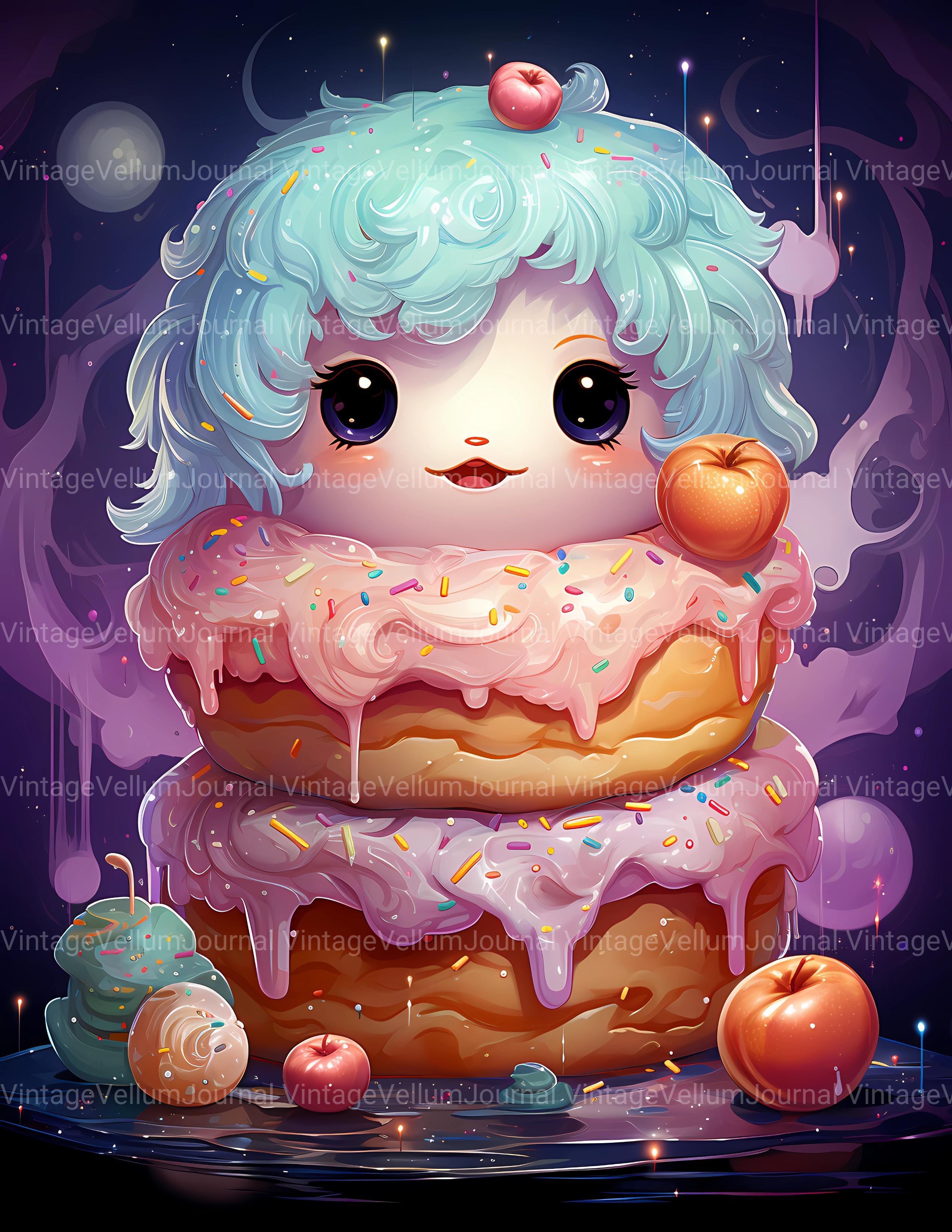 Kawaii Food Junk Journal Pages - CraftNest