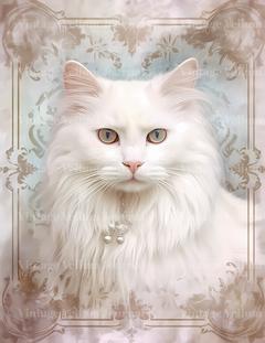 White Cats Junk Journal Pages - CraftNest