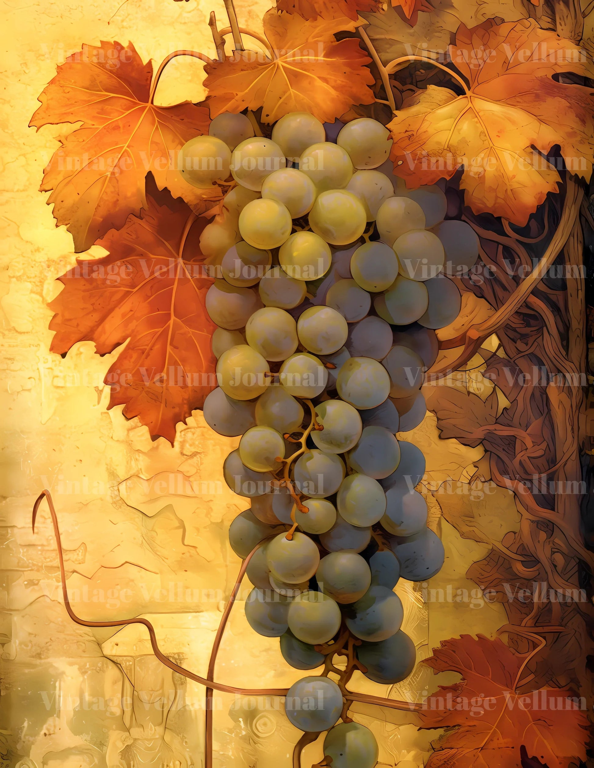 Winvery - Vineyard Junk Journal Pages - CraftNest