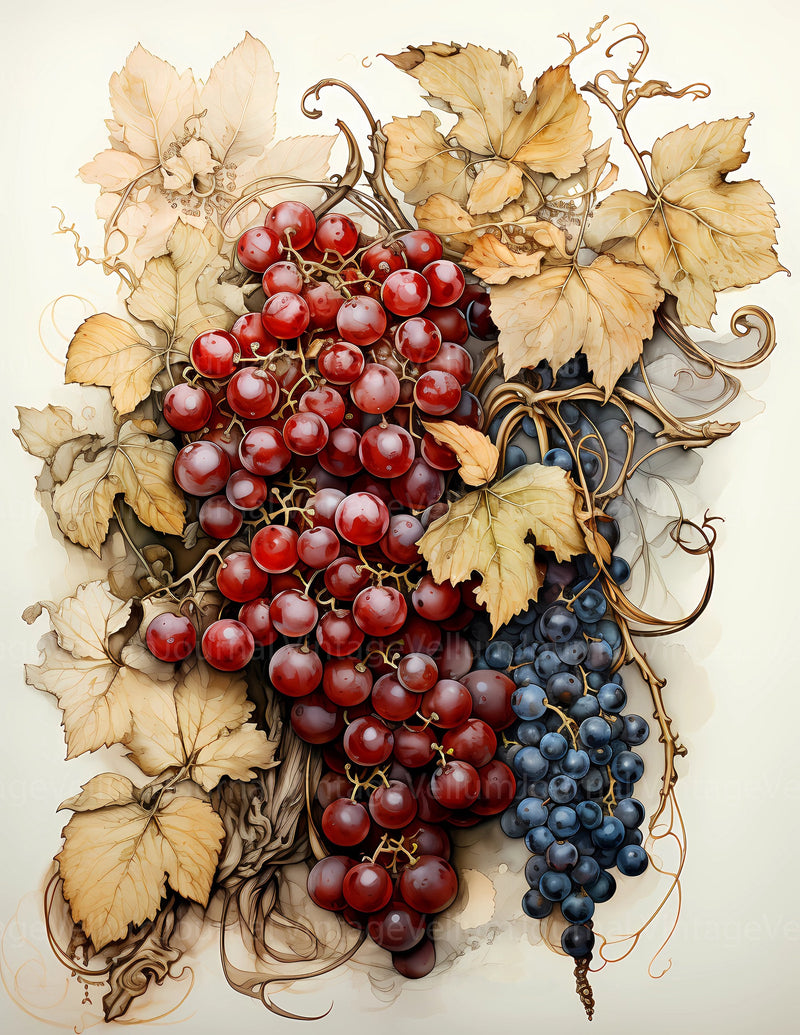 Berry Collections Junk Journal Pages - CraftNest