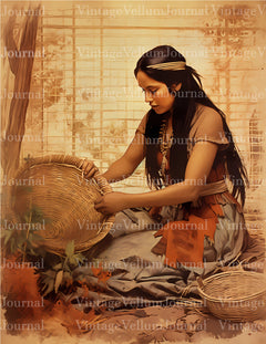 Native Americans Junk Journal Pages - CraftNest