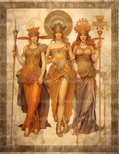 Ancient Roman Junk Journal Pages - CraftNest