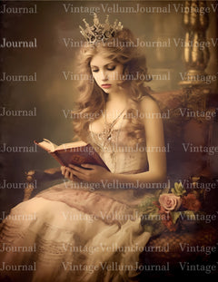 Vintage Princess Junk Journal Pages - CraftNest
