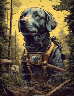 Hero Dogs Junk Journal Pages - CraftNest