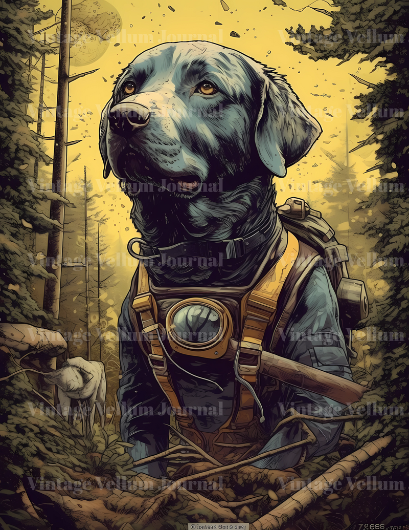 Hero Dogs Junk Journal Pages - CraftNest