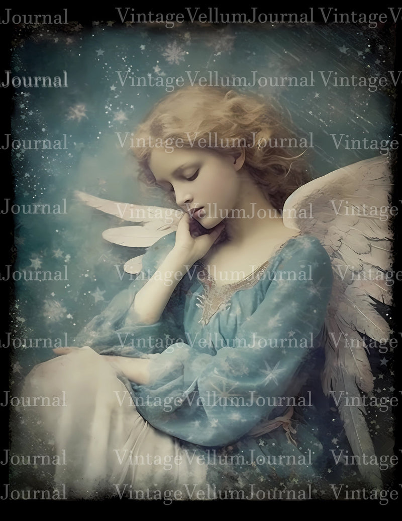 Classic Angels Junk Journal Pages - CraftNest