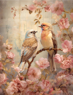 Enchanted Garden Junk Journal Pages - CraftNest
