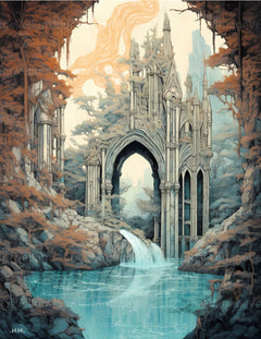 Enchanted Portal Junk Journal Pages - CraftNest