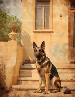 German Shepherd Junk Journal Pages - CraftNest
