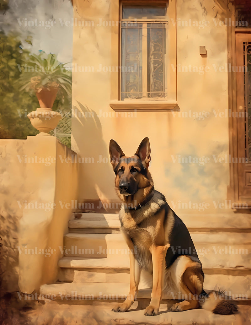 German Shepherd Junk Journal Pages - CraftNest