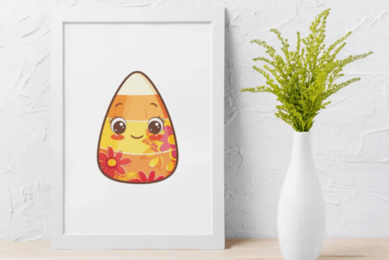 Funky Cute Candy Corn Clipart Bundle - CraftNest - Digital Crafting and Art