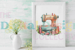 Funky Sewing Machines Clipart Bundle - CraftNest - Digital Crafting and Art