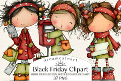 Funny Black Friday Clipart Bundle - CraftNest - Digital Crafting and Art