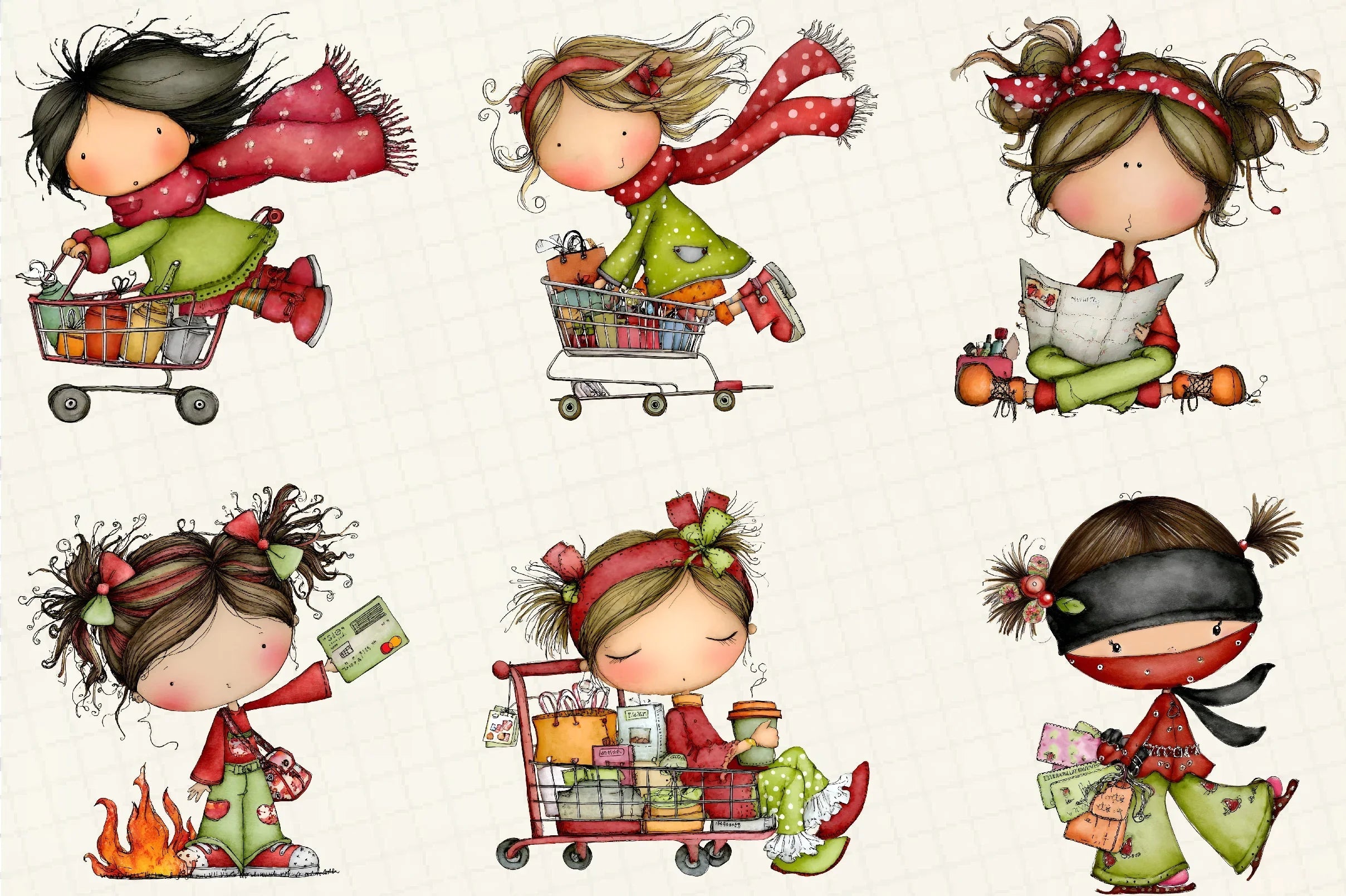 Funny Black Friday Clipart Bundle - CraftNest - Digital Crafting and Art