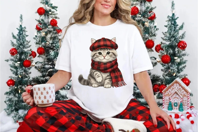 Funny Christmas Cat Clipart Bundle - CraftNest - Digital Crafting and Art