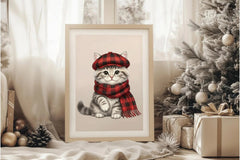 Funny Christmas Cat Clipart Bundle - CraftNest - Digital Crafting and Art