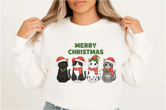 Funny Christmas Cats Clipart Bundle - CraftNest - Digital Crafting and Art