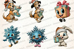 Funny Christmas Clipart Bundle - CraftNest - Digital Crafting and Art