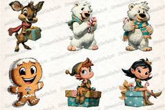 Funny Christmas Clipart Bundle - CraftNest - Digital Crafting and Art