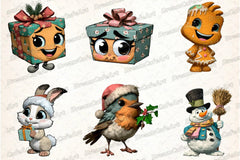 Funny Christmas Clipart Bundle - CraftNest - Digital Crafting and Art