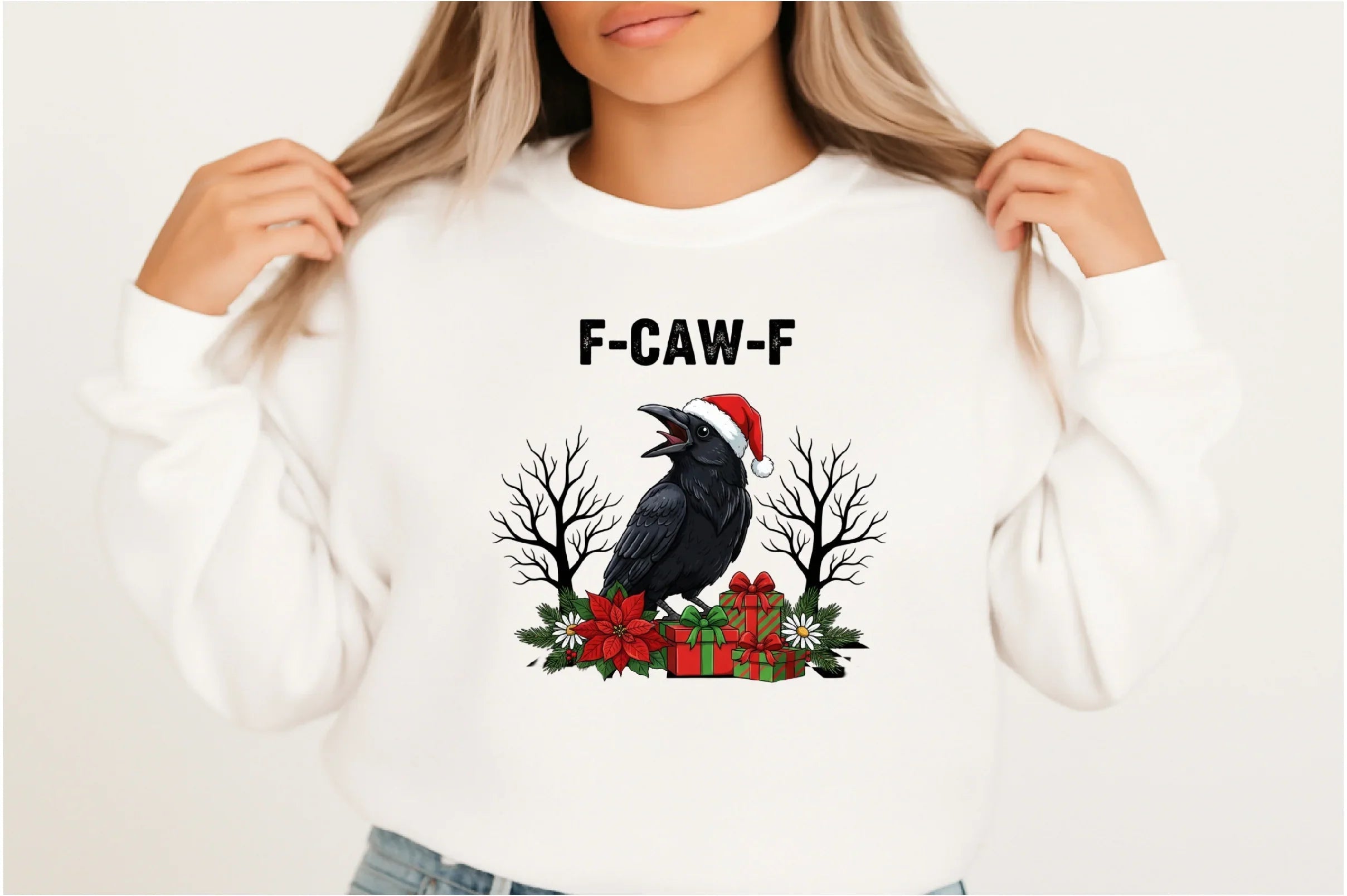 Funny Raven Christmas Clipart Bundle - CraftNest - Digital Crafting and Art