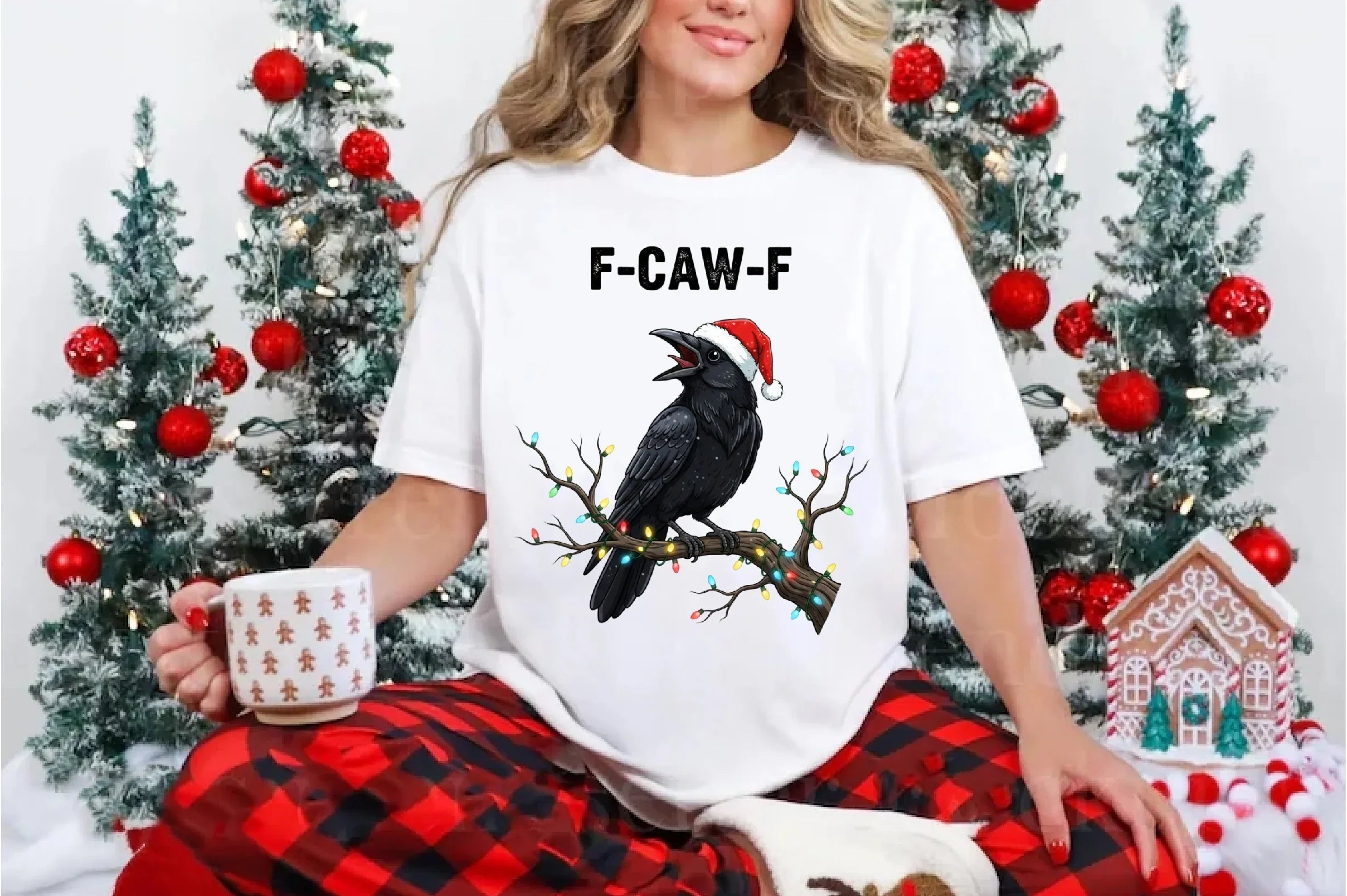Funny Raven Christmas Clipart Bundle - CraftNest - Digital Crafting and Art