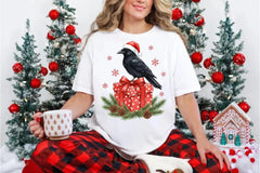 Funny Raven Christmas Clipart Bundle - CraftNest - Digital Crafting and Art