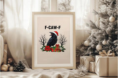 Funny Raven Christmas Clipart Bundle - CraftNest - Digital Crafting and Art