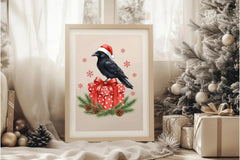 Funny Raven Christmas Clipart Bundle - CraftNest - Digital Crafting and Art
