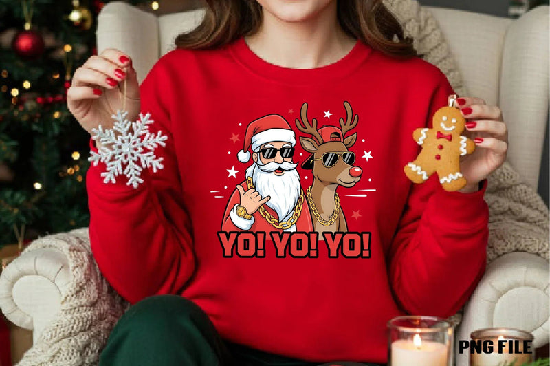 Funny Hip Hop Santa Clipart Bundle - CraftNest - Digital Crafting and Art