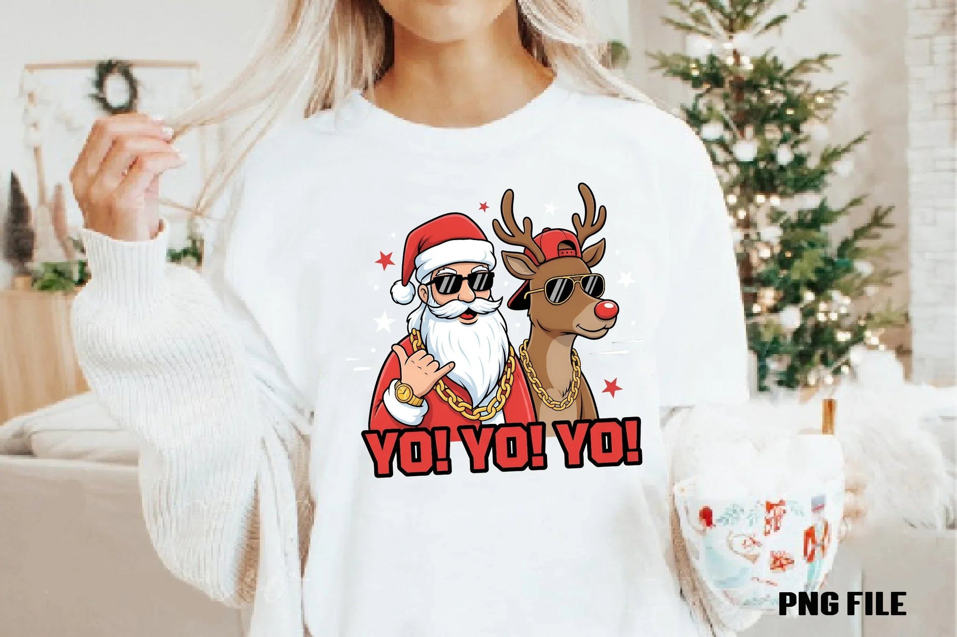 Funny Hip Hop Santa Clipart Bundle - CraftNest - Digital Crafting and Art