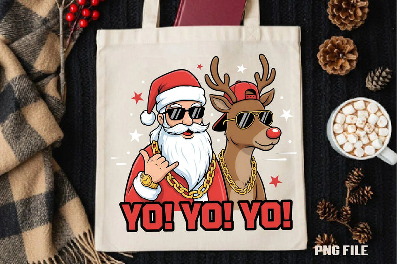 Funny Hip Hop Santa Clipart Bundle - CraftNest - Digital Crafting and Art