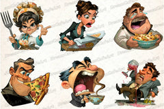 Funny Italian Brainrot Clipart Bundle - CraftNest - Digital Crafting and Art