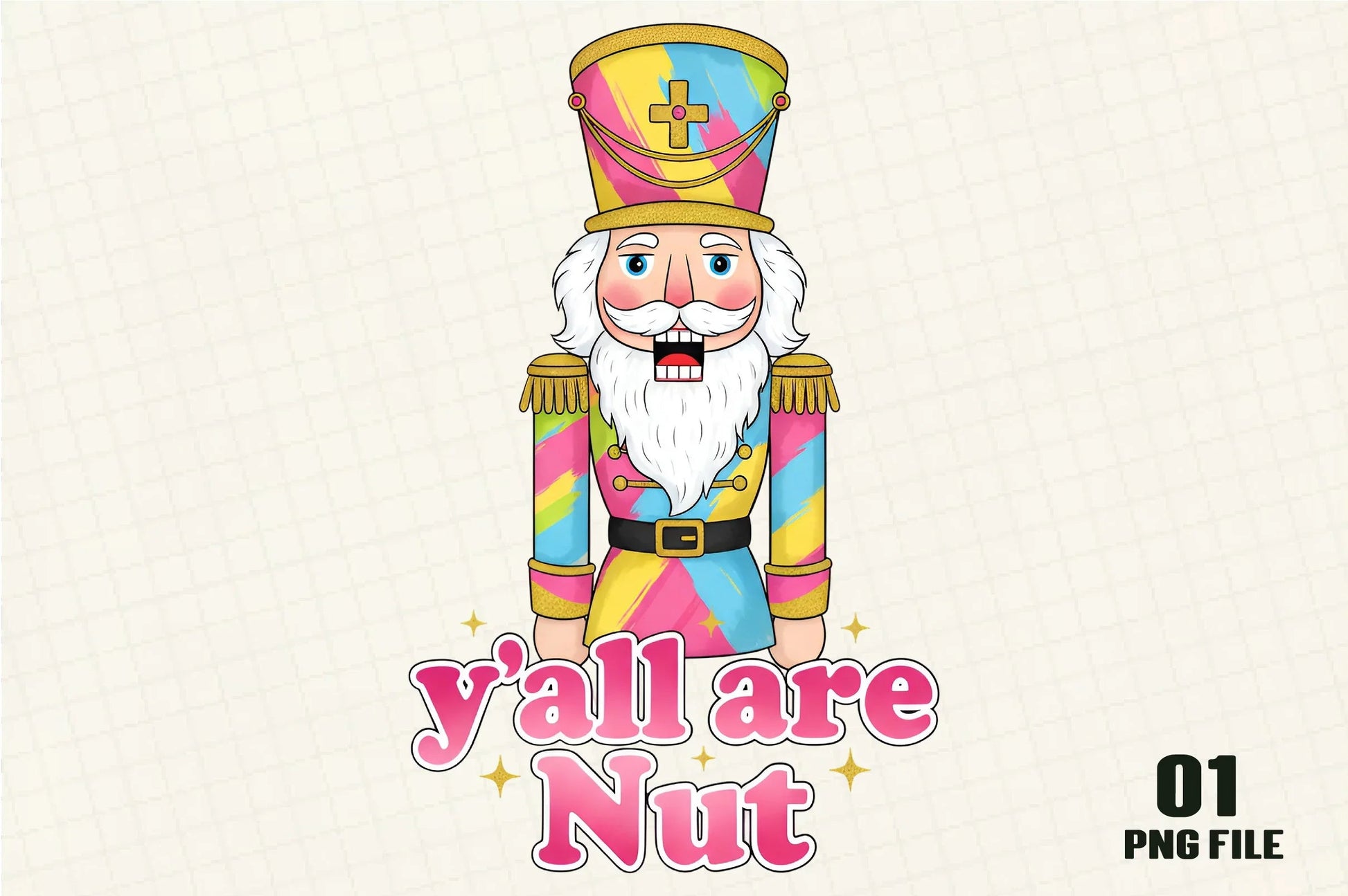 Funny Nutcracker Christmas Clipart Bundle - CraftNest - Digital Crafting and Art