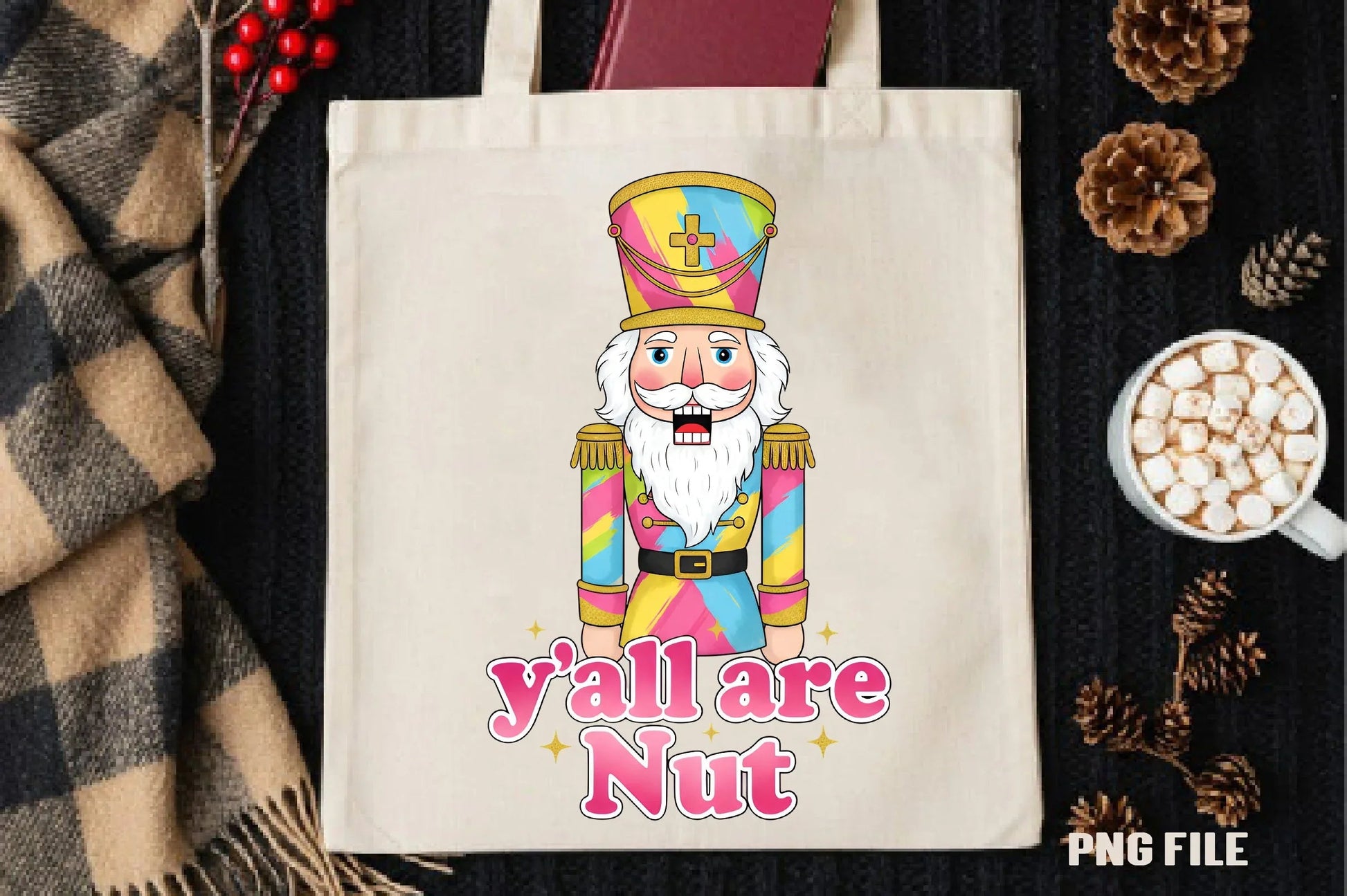 Funny Nutcracker Christmas Clipart Bundle - CraftNest - Digital Crafting and Art