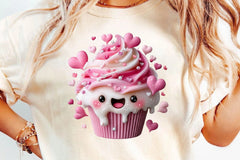 Funny Valentine's Day Cupcake Clipart Bundle - CraftNest - Digital Crafting and Art