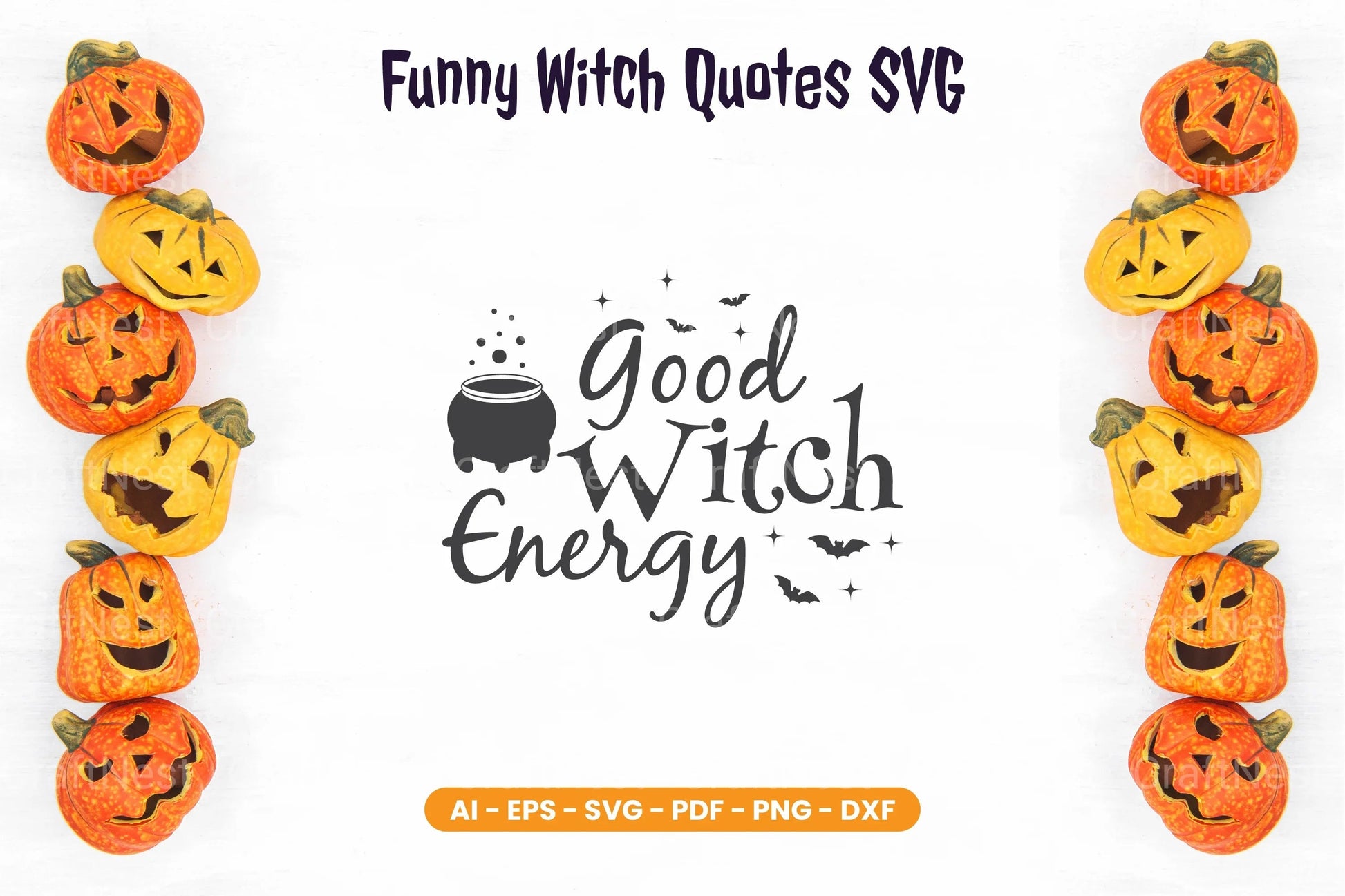 Funny Witch Quotes SVG Bundle - CraftNest - Digital Crafting and Art
