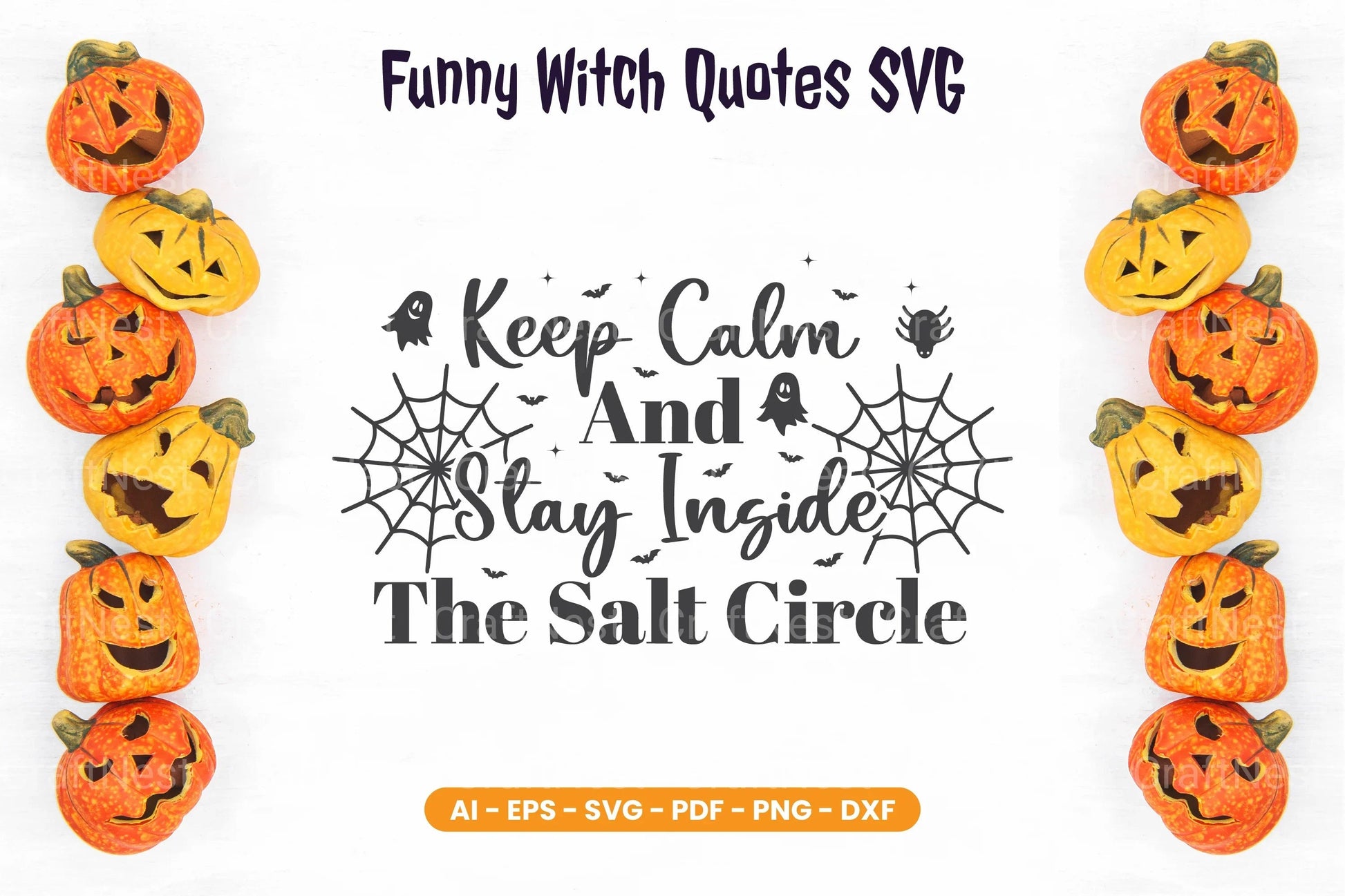 Funny Witch Quotes SVG Bundle - CraftNest - Digital Crafting and Art