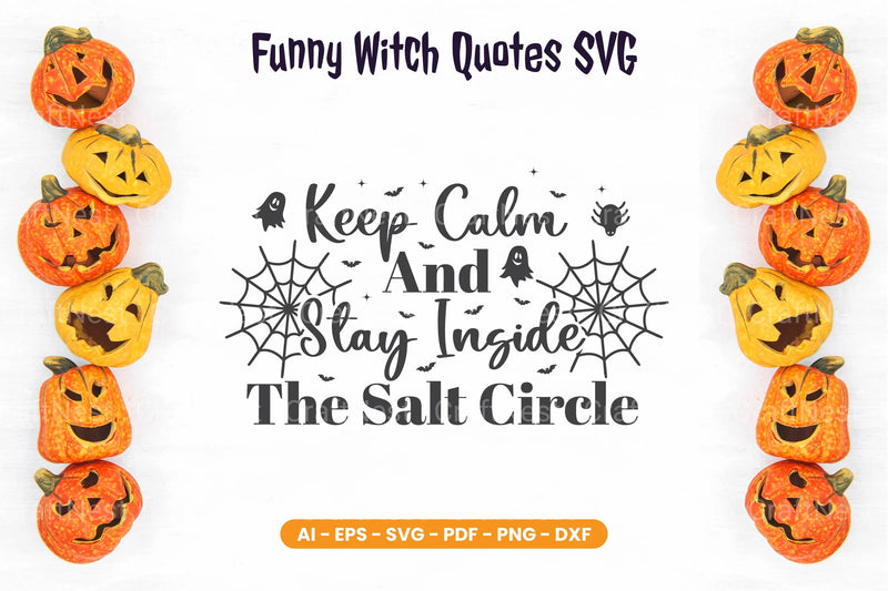 Funny Witch Quotes SVG Bundle - CraftNest - Digital Crafting and Art